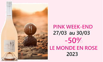-50% sur notre MONDE EN ROSE 2023